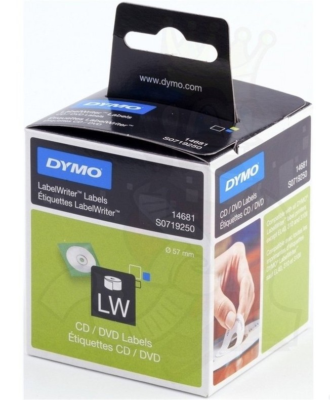 Этикетки DYMO для CD\DVD для принтера DYMO LabelWriter