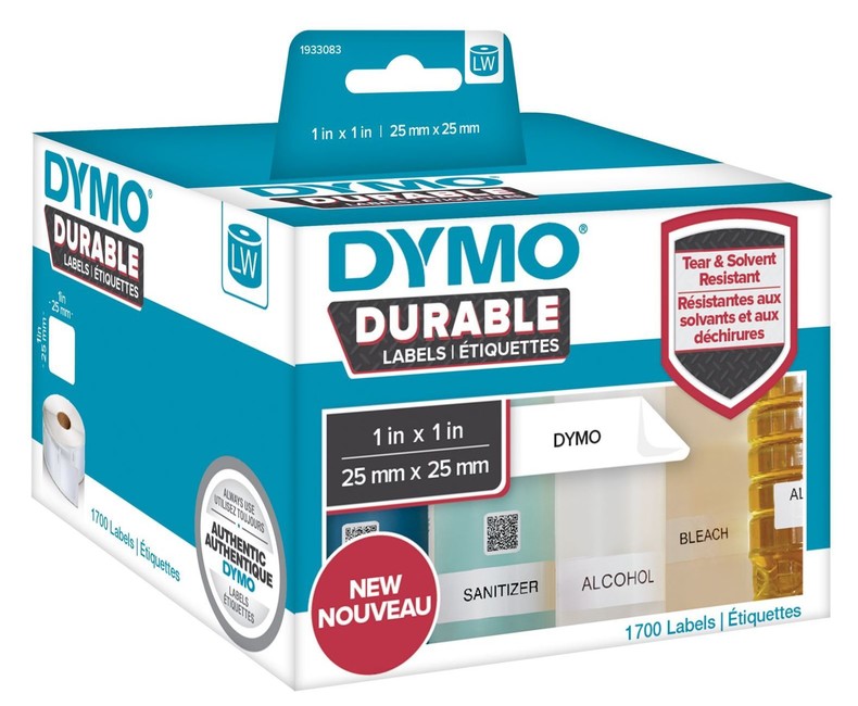 Стойкие этикетки DYMO  для принтера DYMO LabelWriter